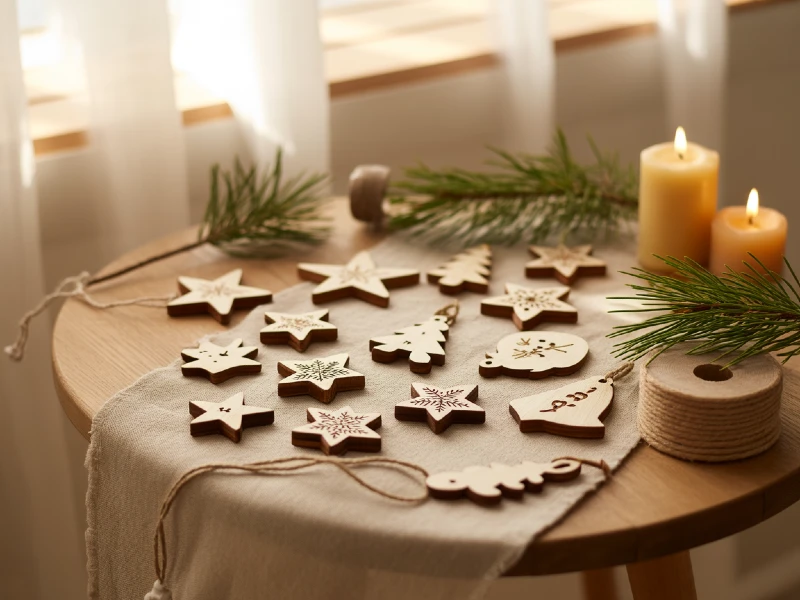 Manualidades navideñas con madera: adornos fáciles para tu casa