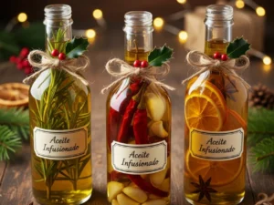 Cómo Preparar Aceite de Oliva Infusionado con Hierbas: La Receta Gourmet para Regalar en Navidad (Paso a Paso) aceite infusionado diy
