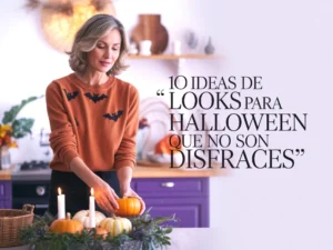 10 looks de Halloween casual para mujer (sin disfraces, pero con estilo) looks mujer halloween casual