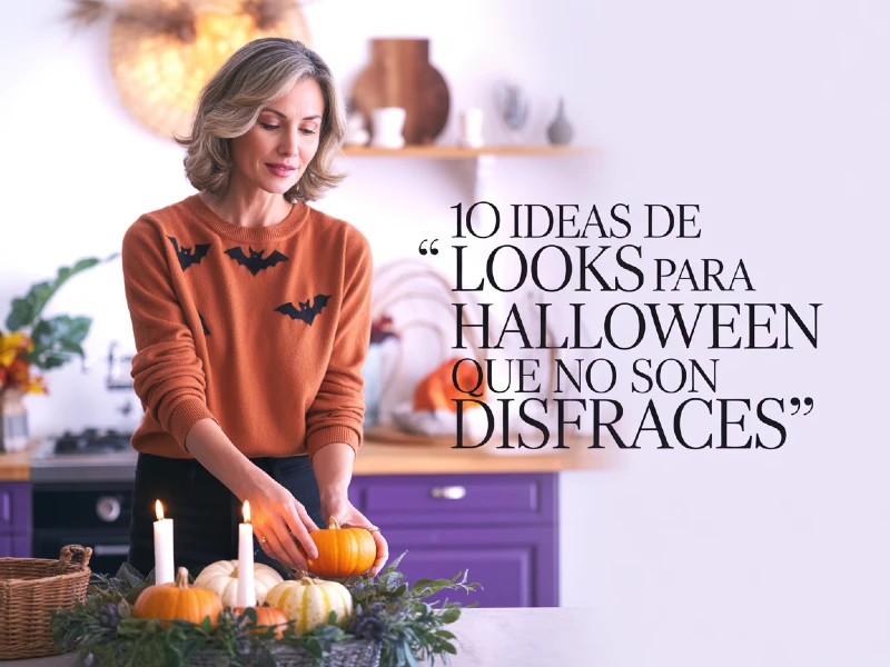 10 looks de Halloween casual para mujer (sin disfraces, pero con estilo)