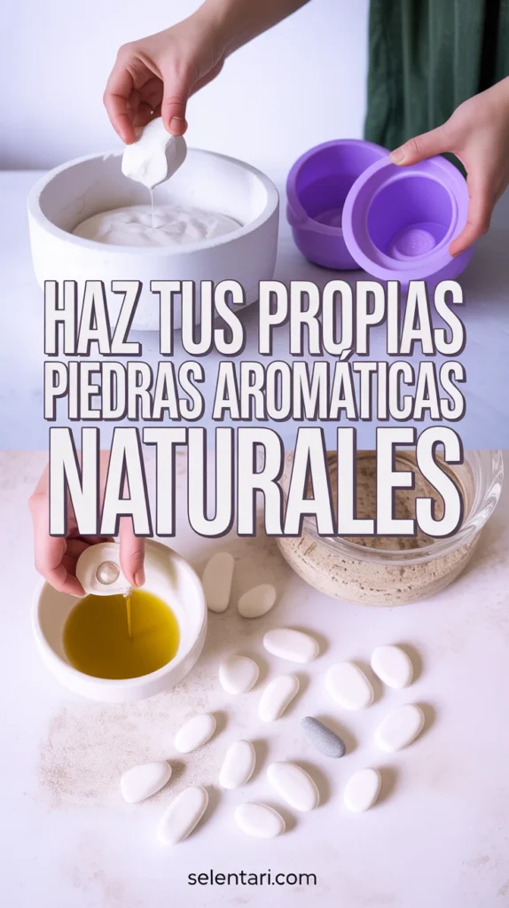piedras naturales caseras ambientador