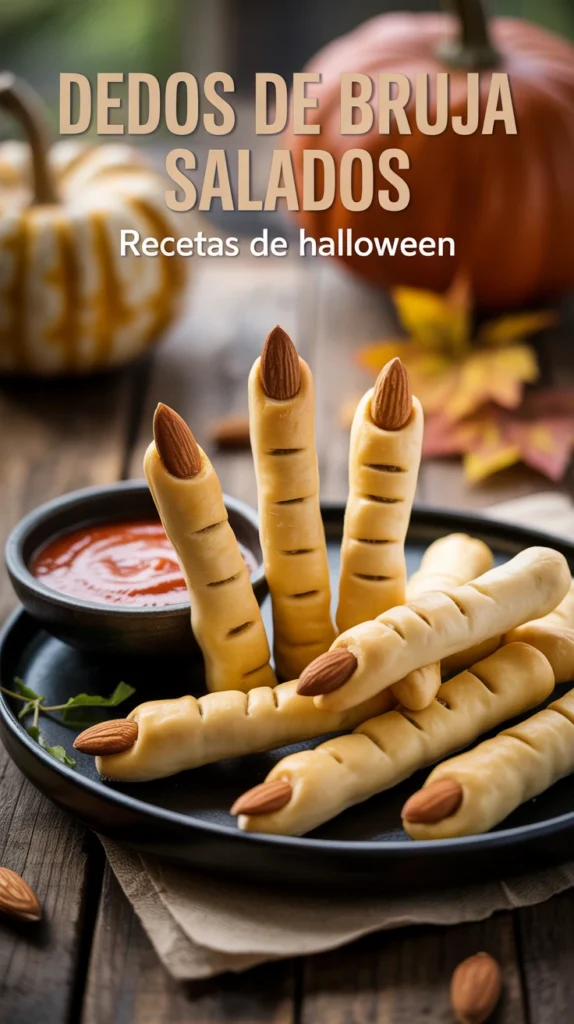 receta halloween dedos