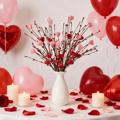 CENTRO MESA SAN VALENTIN