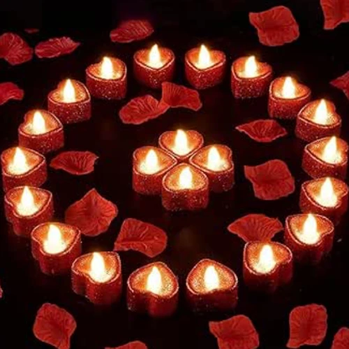 VELAS LED SAN VALENTIN