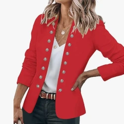blazer rojo san valentin